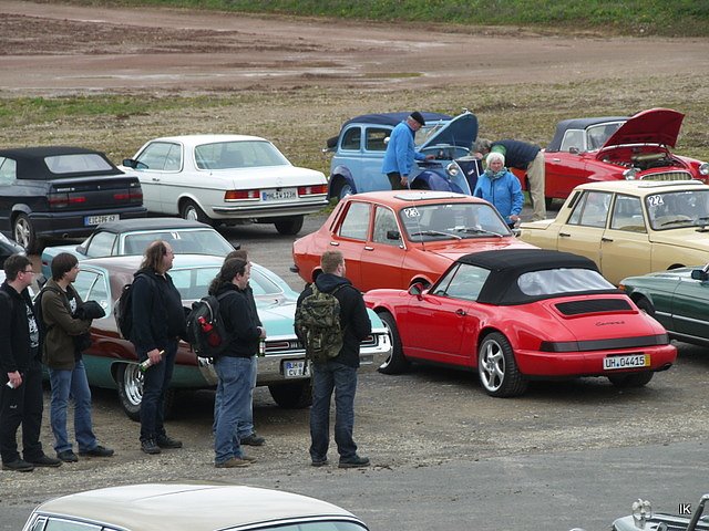 Oldtimer und Porsche - Ausfahrt am 1. Mai
