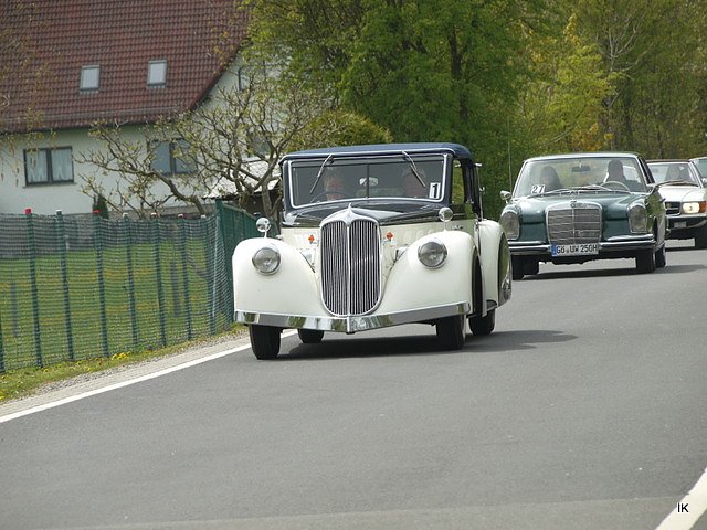 Oldtimer und Porsche - Ausfahrt am 1. Mai