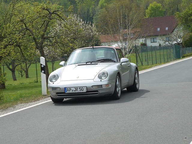Oldtimer und Porsche - Ausfahrt am 1. Mai