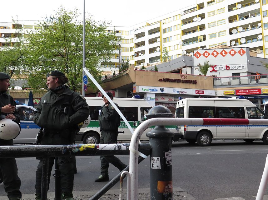 1. Mai in Berlin Kreuzberg