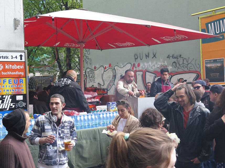 1. Mai in Berlin Kreuzberg
