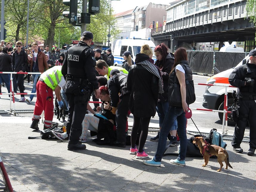 1. Mai in Berlin Kreuzberg