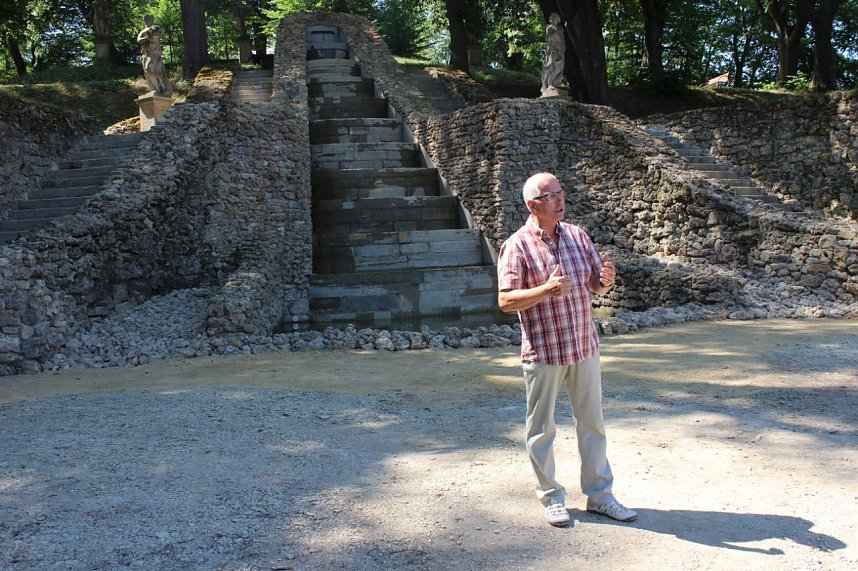 Die Gro&szlig;e Kaskade mit Feier &uuml;bergeben