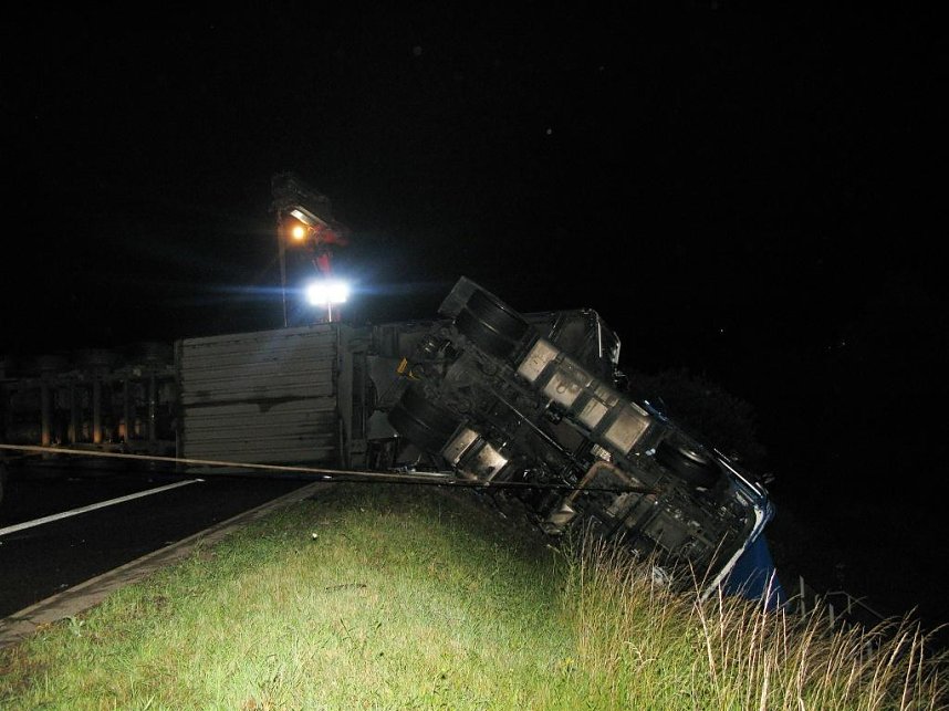 Von Windb&ouml;e erfasst