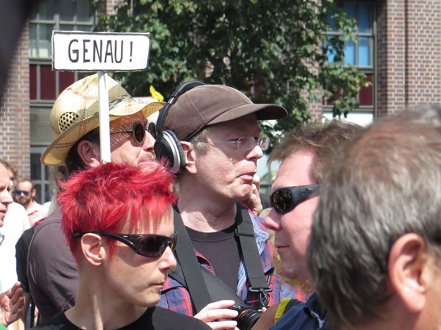 Demo in Berlin f&uuml;r die Pressefreiheit