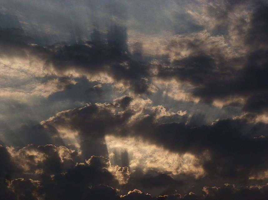 Gestriger Sonnenuntergang