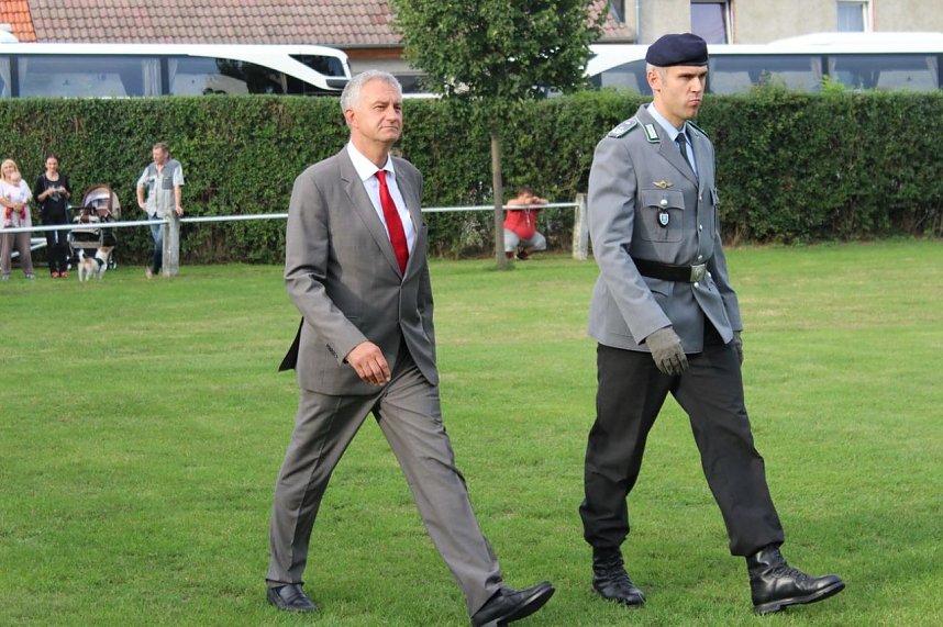 Feierliche Vereidigung in Berka