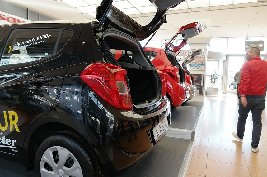 Ausstellung im Kauf Park