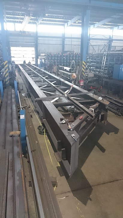 Br&uuml;ckenmontage f&uuml;r Unstrut-Werra-Radweg