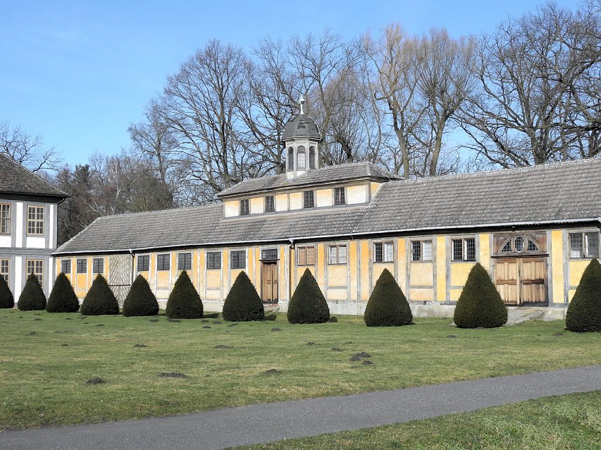 Peter Blei zu Besuch auf Schloss Oranienbaum