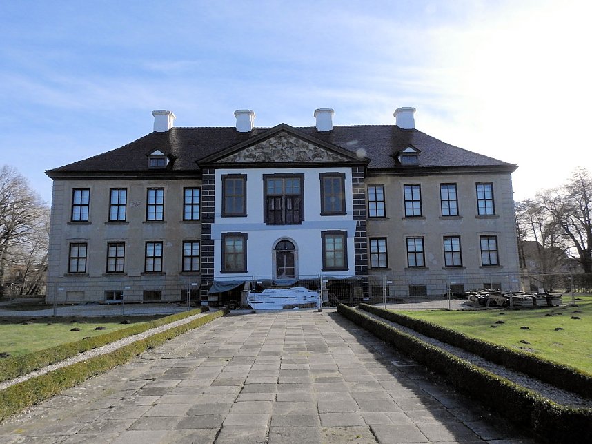 Peter Blei zu Besuch auf Schloss Oranienbaum