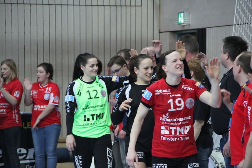 Der Th&uuml;ringer Handballclub gegen Rostov-Don in der Wiedigsburghalle Nordhausen