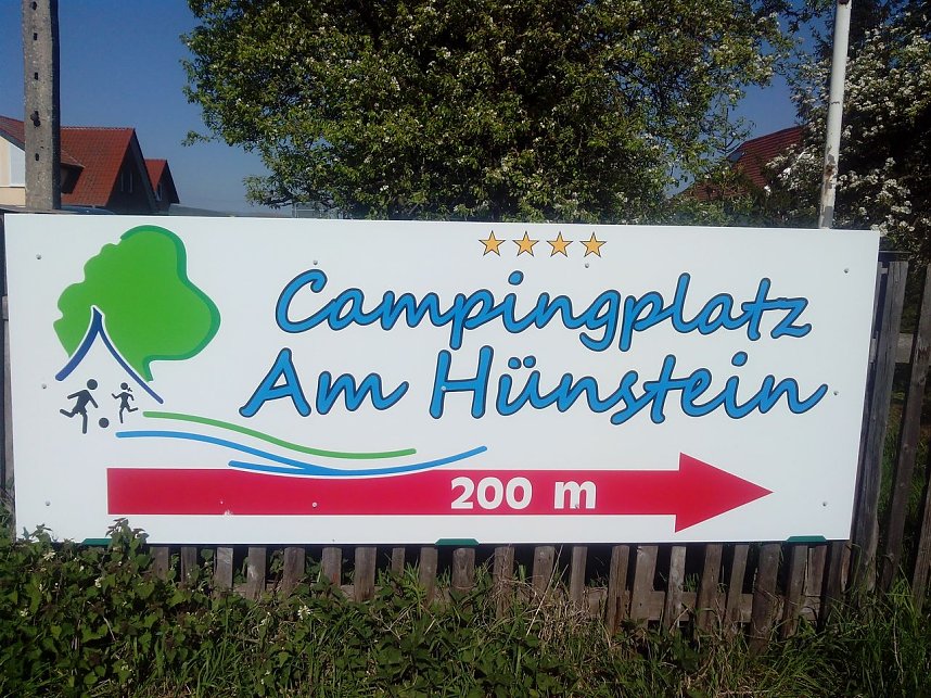 Nostalgisches Camping am H&uuml;nstein