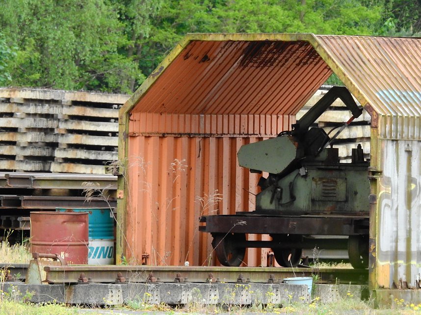 Unwirkliche Orte - Peter Blei war diesmal in einem nur scheinbar verlassenen Betrieb unterwegs