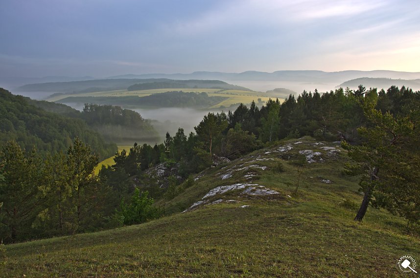 Wanderung im Morgengrauen