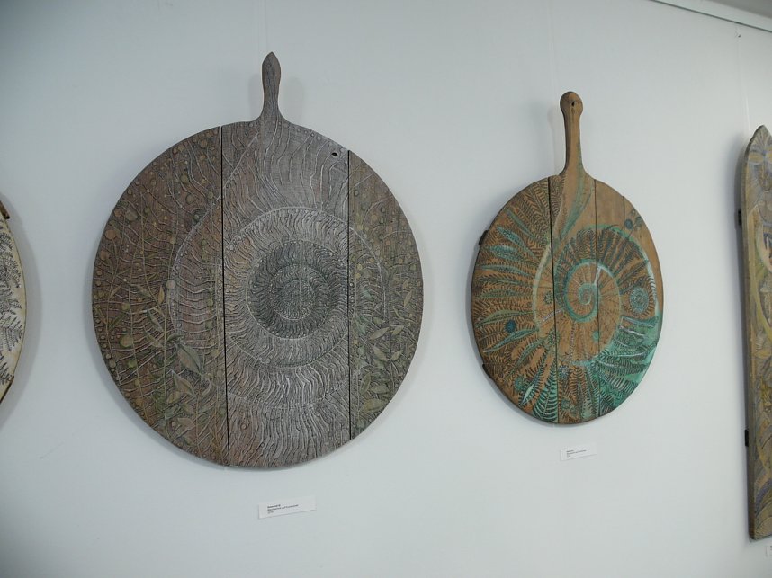 Kunst auf Kuchenbrett