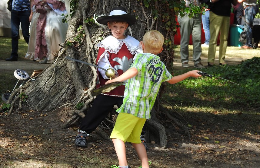 Barockes Gartenfest im Labyrinth
