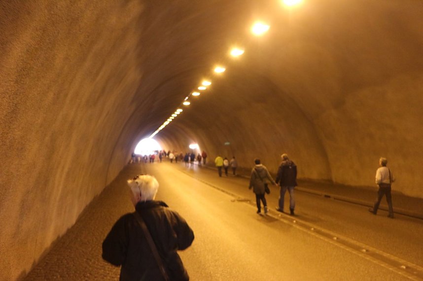 Titan RT - die l&auml;ngste Fu&szlig;g&auml;ngerh&auml;ngebr&uuml;cke der Welt wurde heute im Harz er&ouml;ffnet