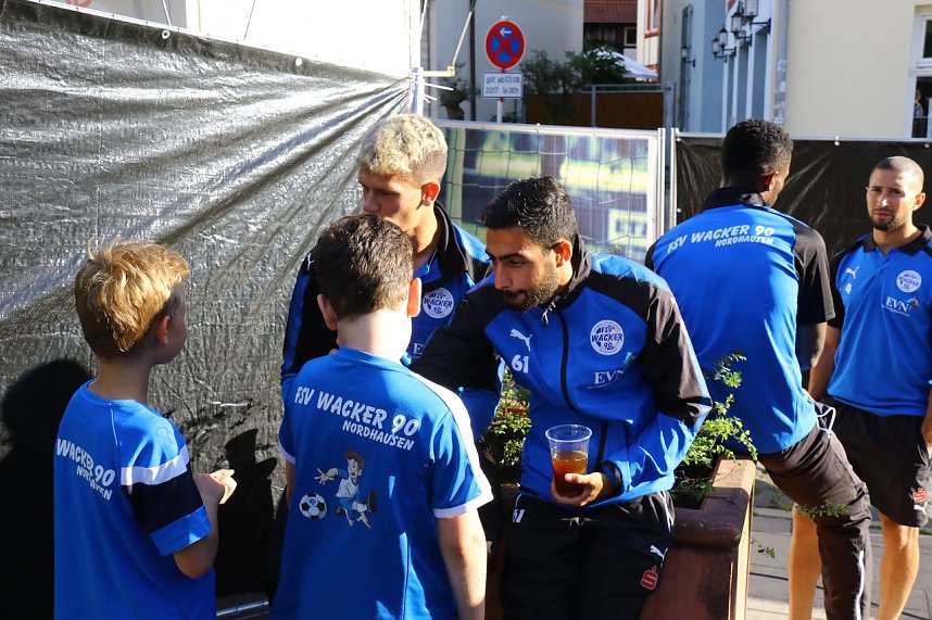 Wacker beim Altstadtfest