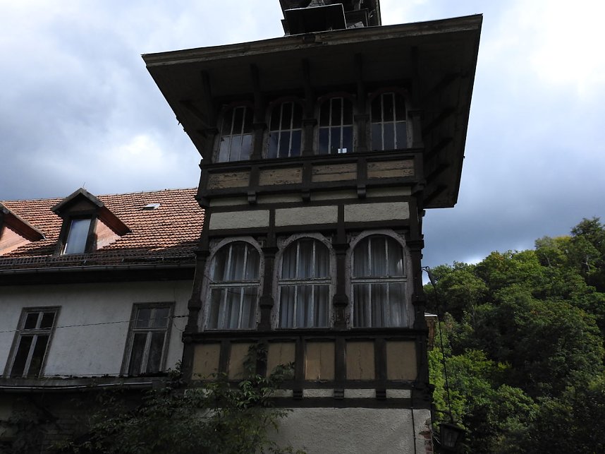 Das ehemalige Betriebsferienheim der Reichsbahndirektion Magdeburg in Alexisbad