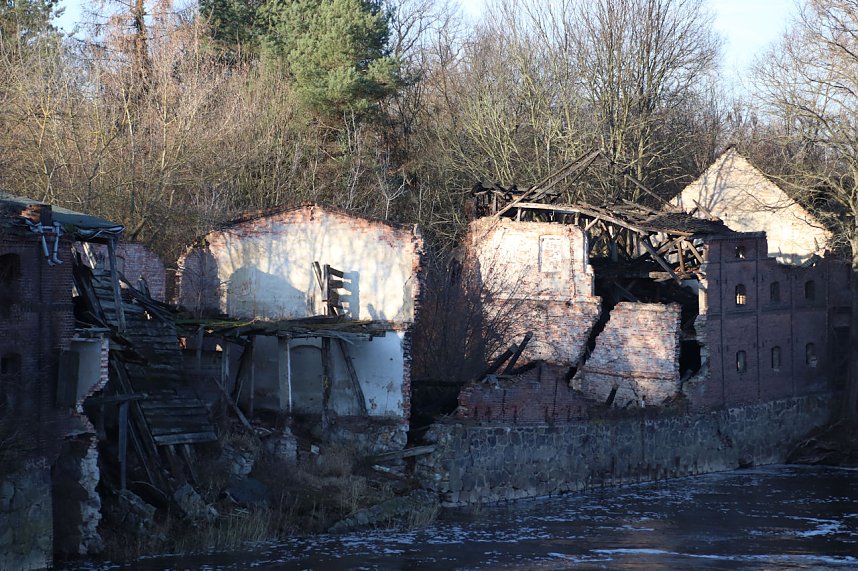 Alte M&uuml;hle in Je&szlig;nitz