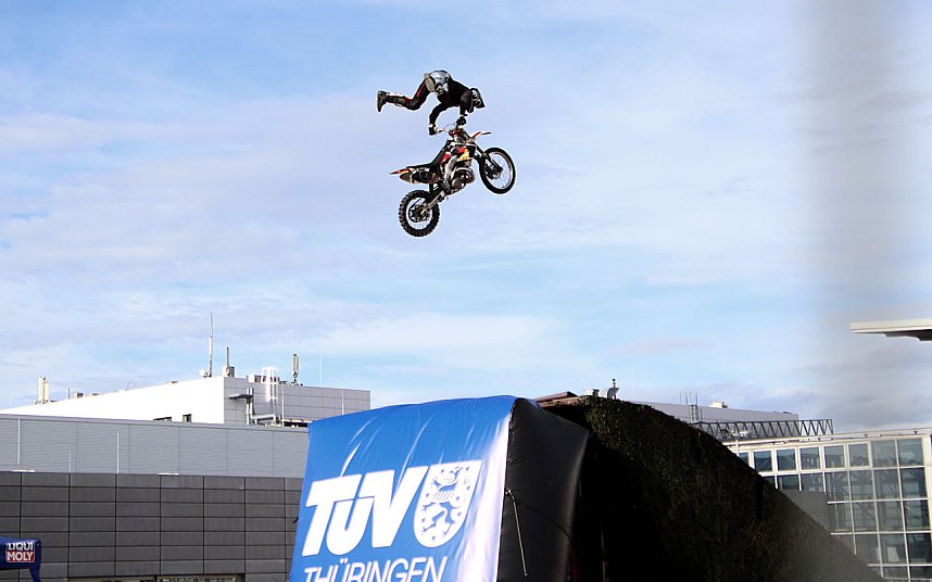 Motorradmesse in Erfurt