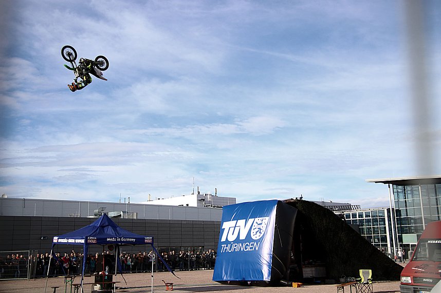 Motorradmesse in Erfurt