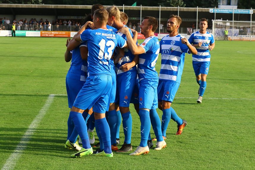Wacker Nordhausen mit ersten Sieg in einem Heimspiel. 3:0 gegen Meuselwitz im ersten Th&uuml;ringen-Derby der Saison