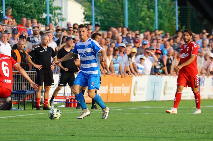 Wacker Nordhausen mit ersten Sieg in einem Heimspiel. 3:0 gegen Meuselwitz im ersten Th&uuml;ringen-Derby der Saison
