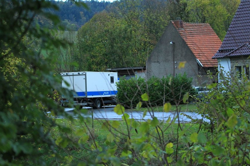Gro&szlig;einsatz der Polizei