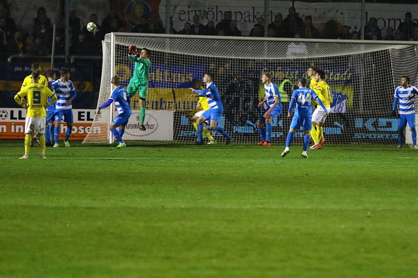 Unentschieden gegen Lok Leipzig