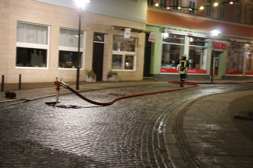 Gro&szlig;brand in Sondershausen