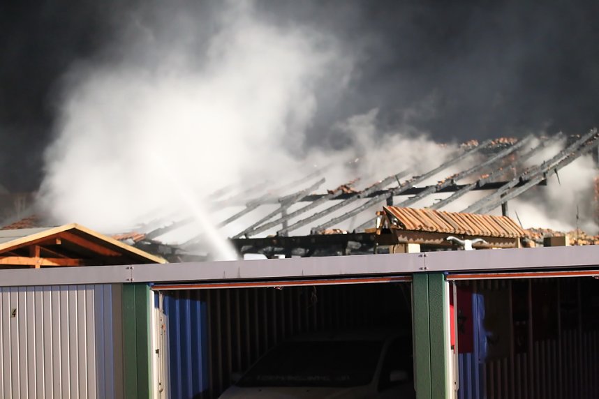 Scheunenbrand in Bollstedt