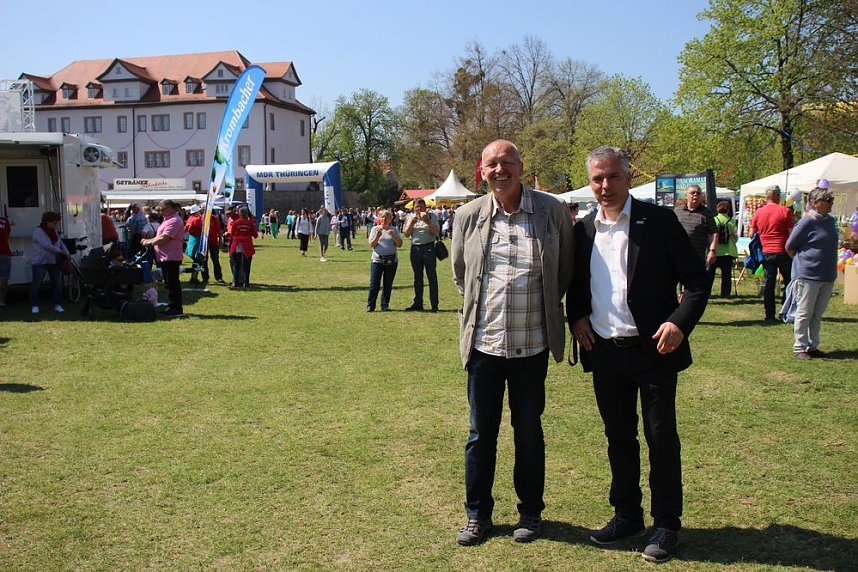 Gro&szlig;artiger MDR Osterspaziergang in Bad Frankenhausen
