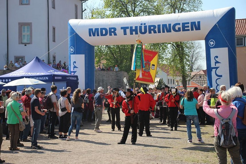 Gro&szlig;artiger MDR Osterspaziergang in Bad Frankenhausen