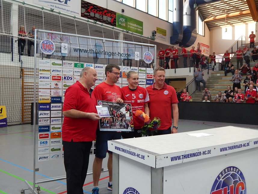 Emotionaler Saisonabschluss in der Wiedigsburghalle