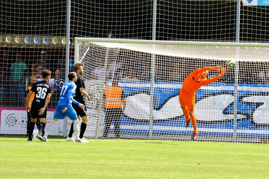 Torloses Unentschieden von Wacker Nordhausen gegen Chemie Leipzig