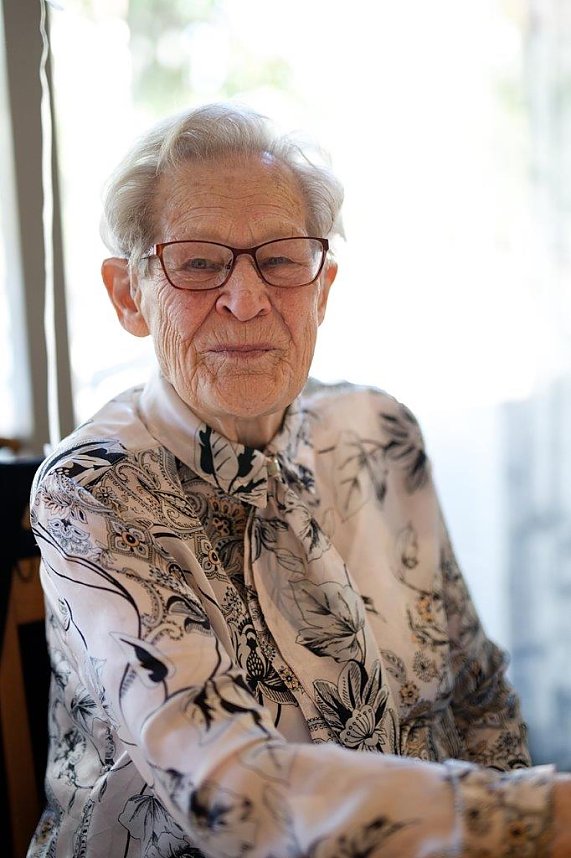 Liesbeth G&ouml;ber aus M&uuml;hlhausen feierte am Sonntag ihren 100. Geburtstag