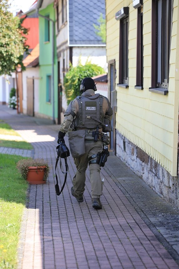 Polizeieinsatz in Kleinkeula