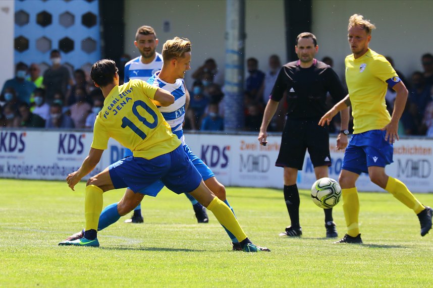 Wacker - Jena im Th&uuml;ringenpokal