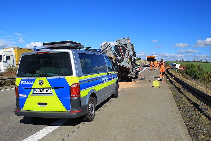 Unfall auf der A38