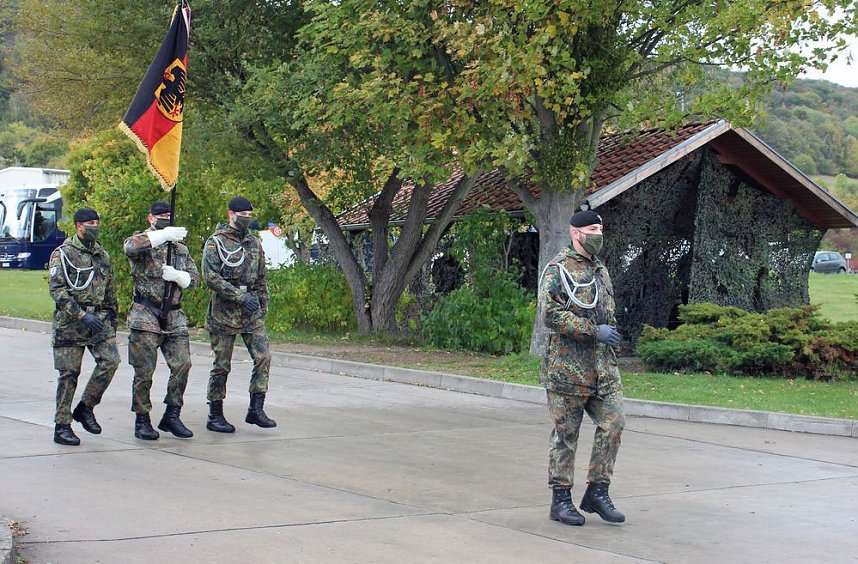 Kommandeurswechsel beim Panzerbataillon 393 "Th&uuml;ringer L&ouml;we" in der Kyffh&auml;user Kaserne Bad Frankenhausen statt....