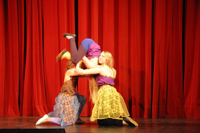 Salto Mortale im Theater