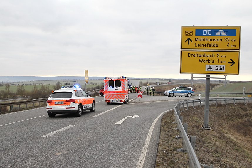 Unfall Beie Leinefelde
