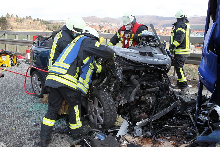 Unfall Beie Leinefelde