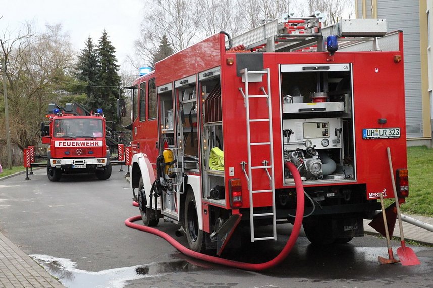 Wohnungsbrand in Schlotheim