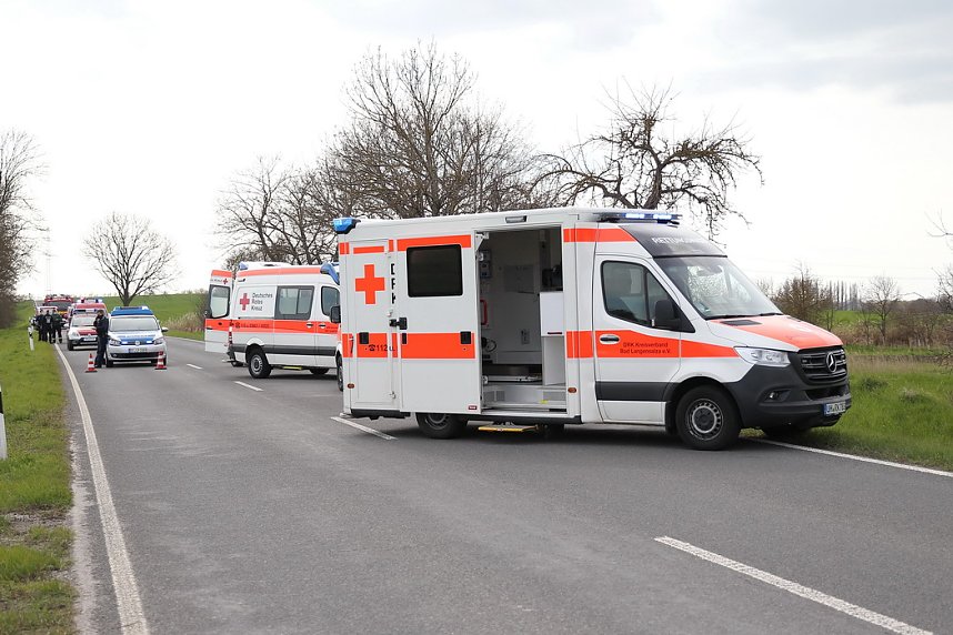 Schwerer Unfall bei Merxleben