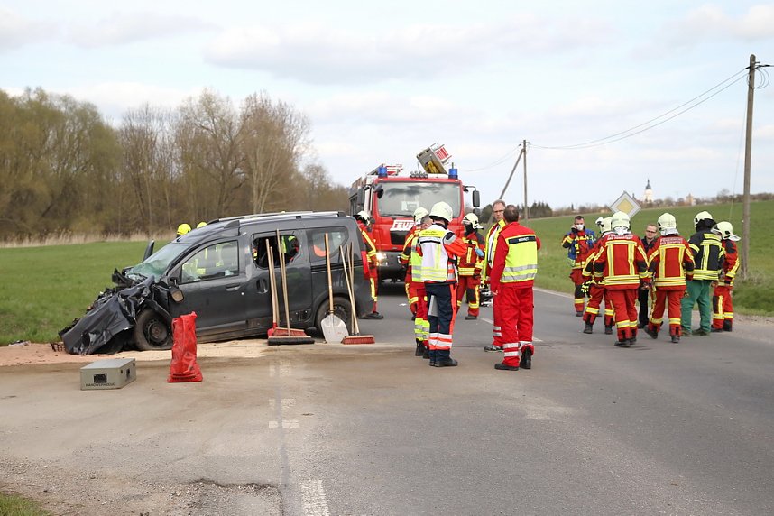 Schwerer Unfall bei Merxleben