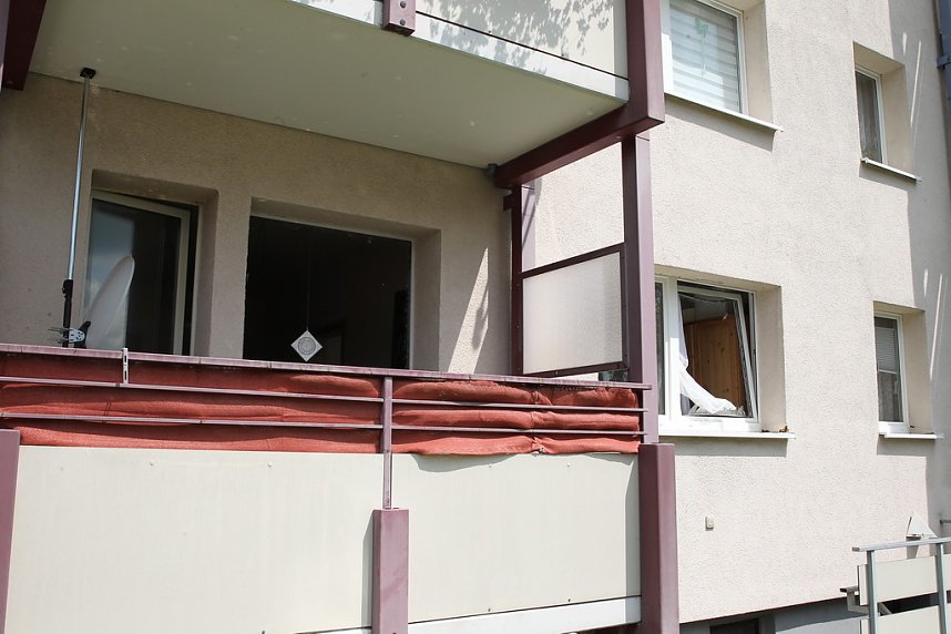 Explosion in Bad Langensalza