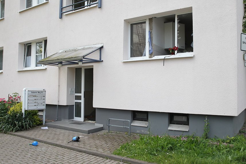 Explosion in Bad Langensalza